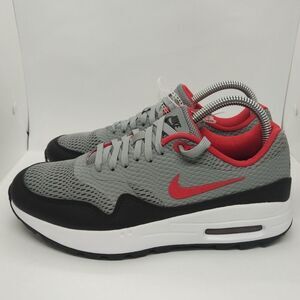 Nike Air Max 1 Golf Spikeless Golf Shoes Sneakers Men's Size 7.5 Grey, Red, Blue